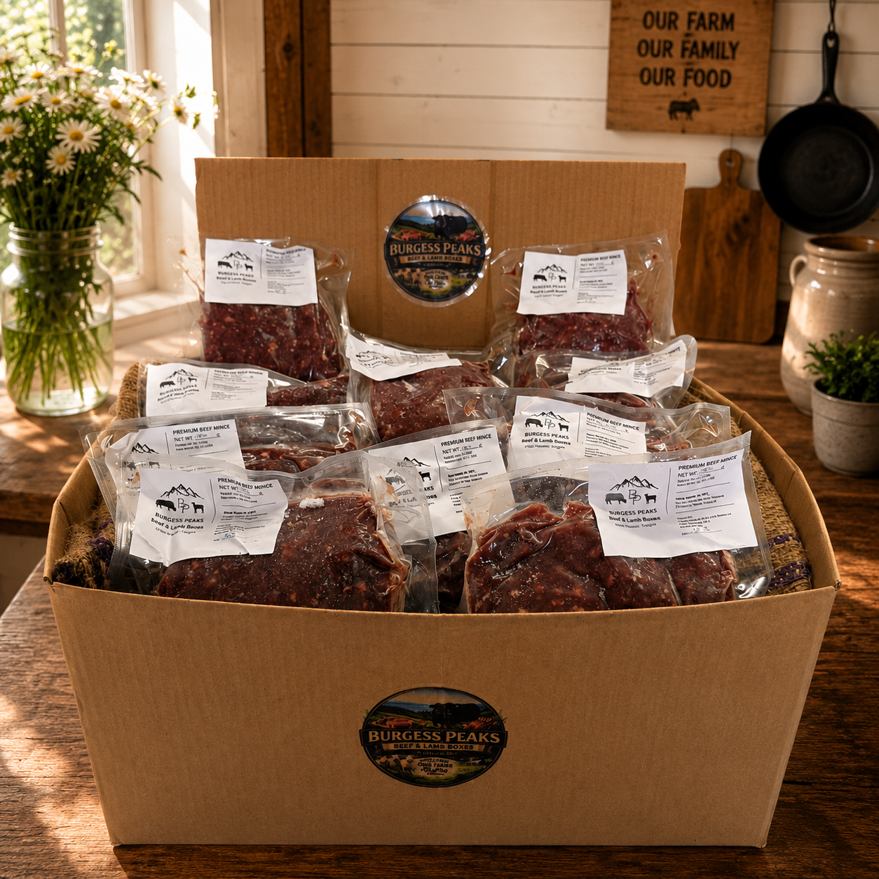 Premium Mince Pack 5kgs (Pre Order Delivery 10/08)