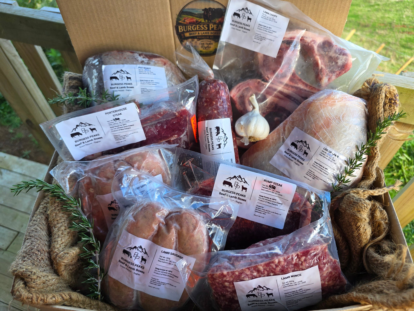 Homestead Mixed Beef & Lamb Box (6kgs)